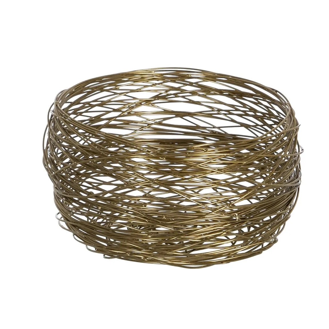 Bol ARJAV din oțel inoxidabil auriu, diametru 20,5 cm, înălțime 13,5 cm