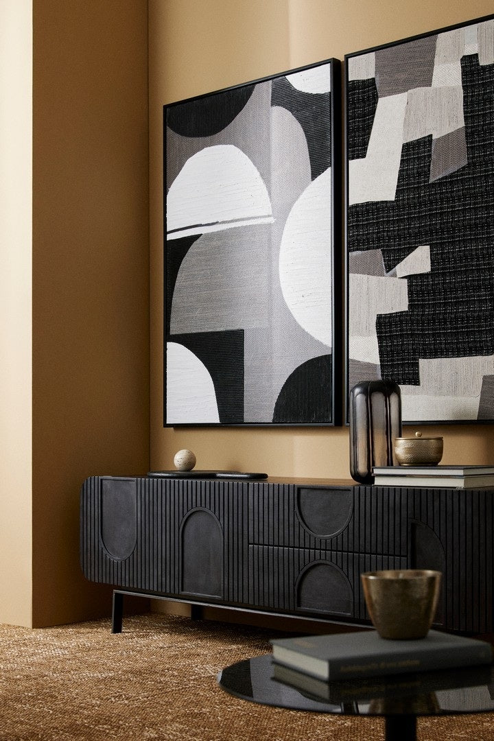 Tablou BIZZOTTO FABRIC F92 pe pânză, cadru MDF, 82,6 x 122,6 cm