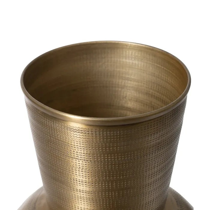 Bol BRILE din aluminiu, 20,3 x 20,3 x 41,9 cm, deschidere 13 cm