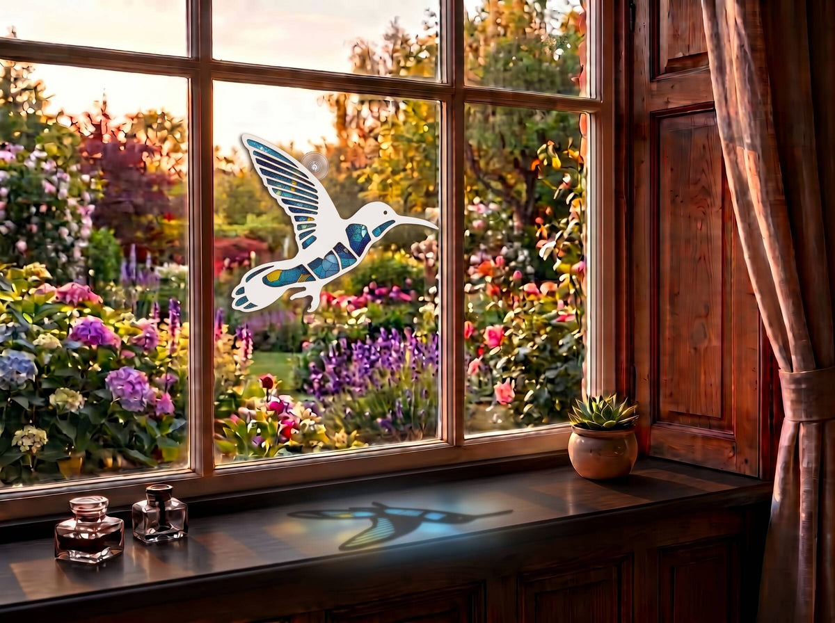 Colibri în Zbor - Decorațiuni Ferestre & Sun Catchers