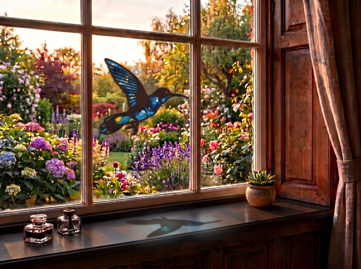 Colibri în Zbor - Decorațiuni Ferestre & Sun Catchers
