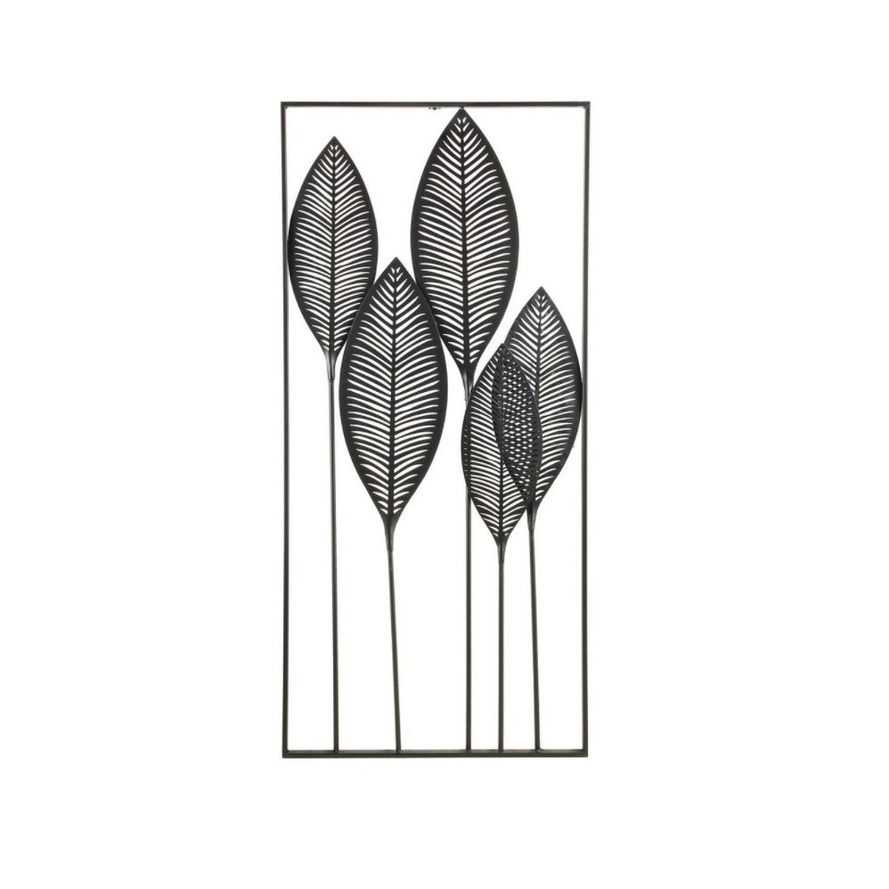 Decorațiune de perete ADHIRA din metal, 61 x 135 x 2 cm