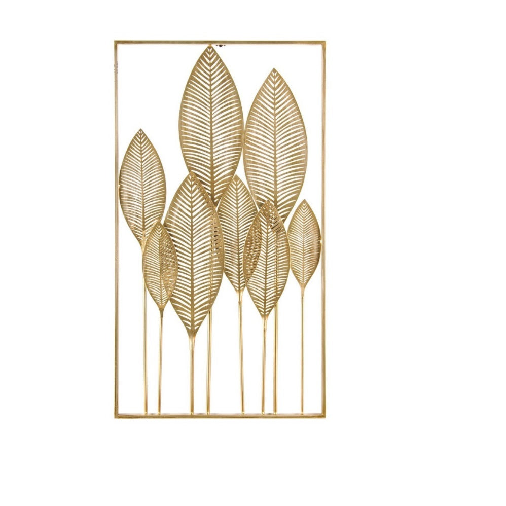 Decorațiune de perete ADHIRA din metal, 95 x 52 x 2 cm