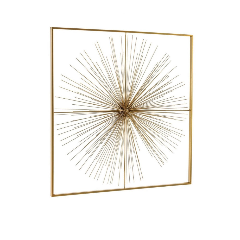 Decorațiune de perete BIZZOTTO AURIEL din metal, adâncime 6 cm