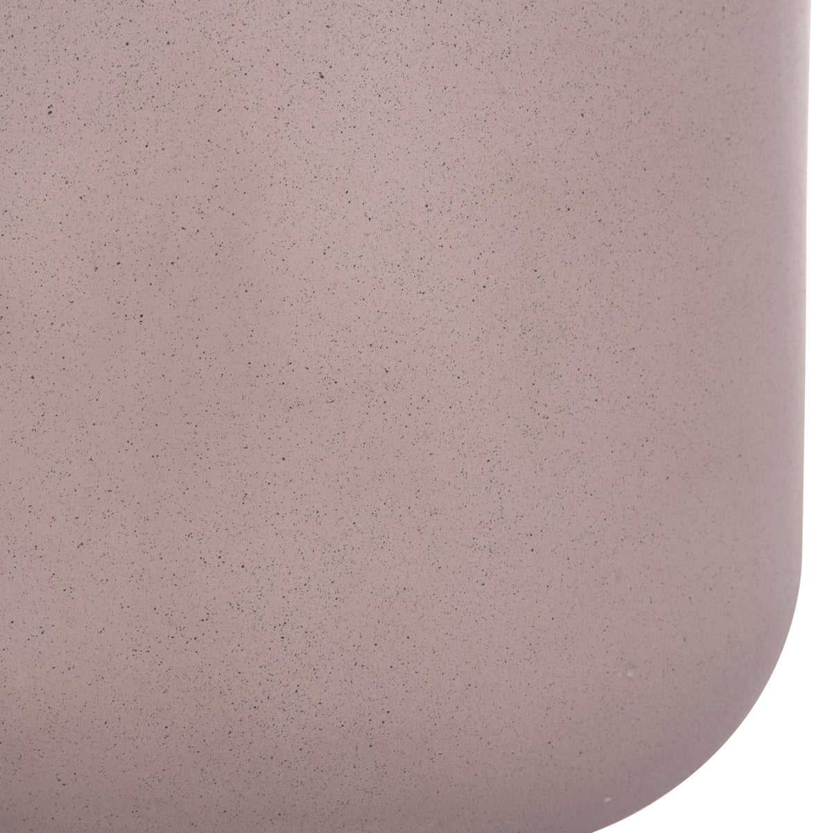 Vază de podea ELVANI MATTE FLOOR din fibrociment gri, 41 x 41 x 47 cm