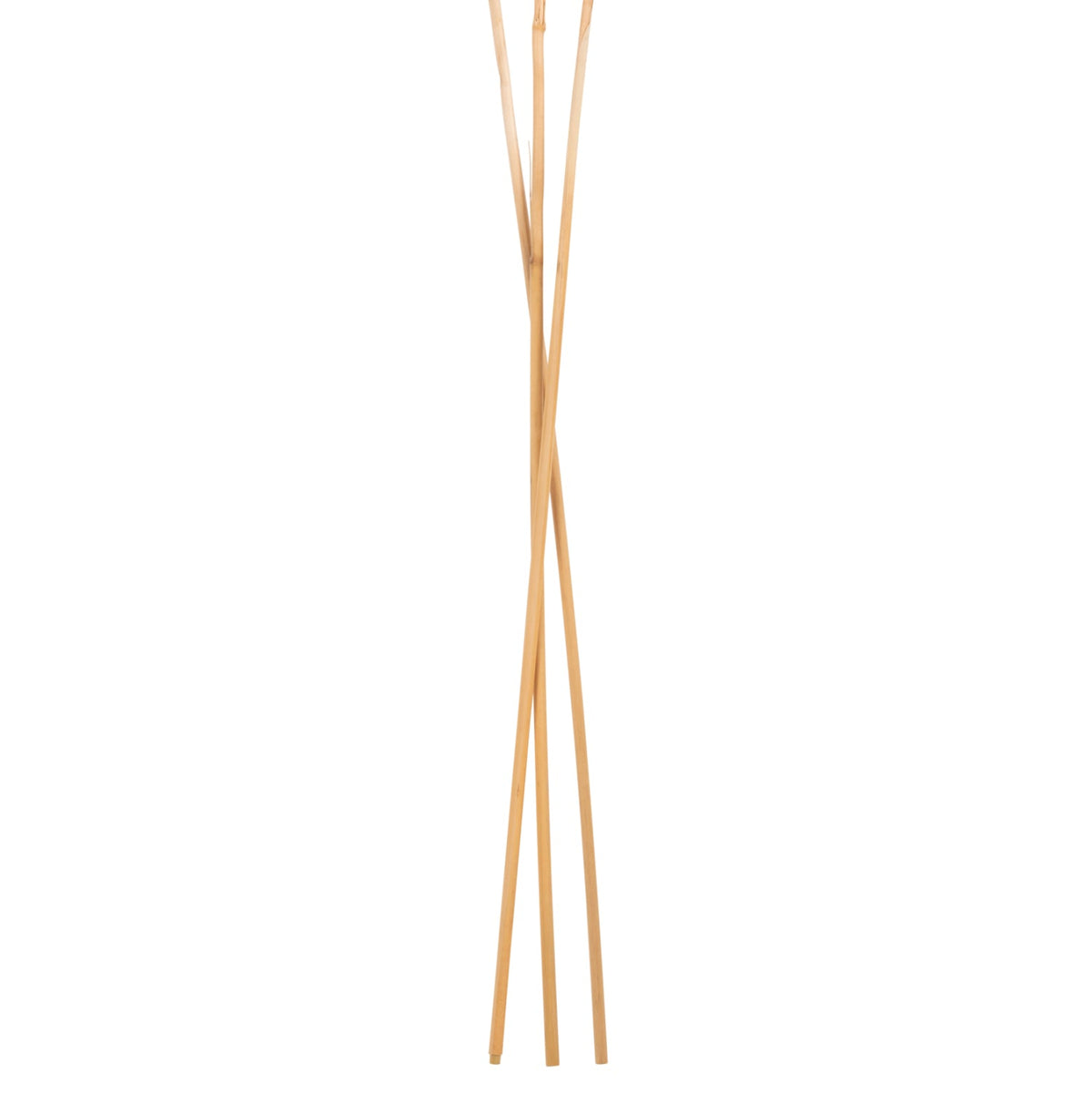 Set 3 fire de stuf uscat KENAI REED, alb, înălțime 140 cm