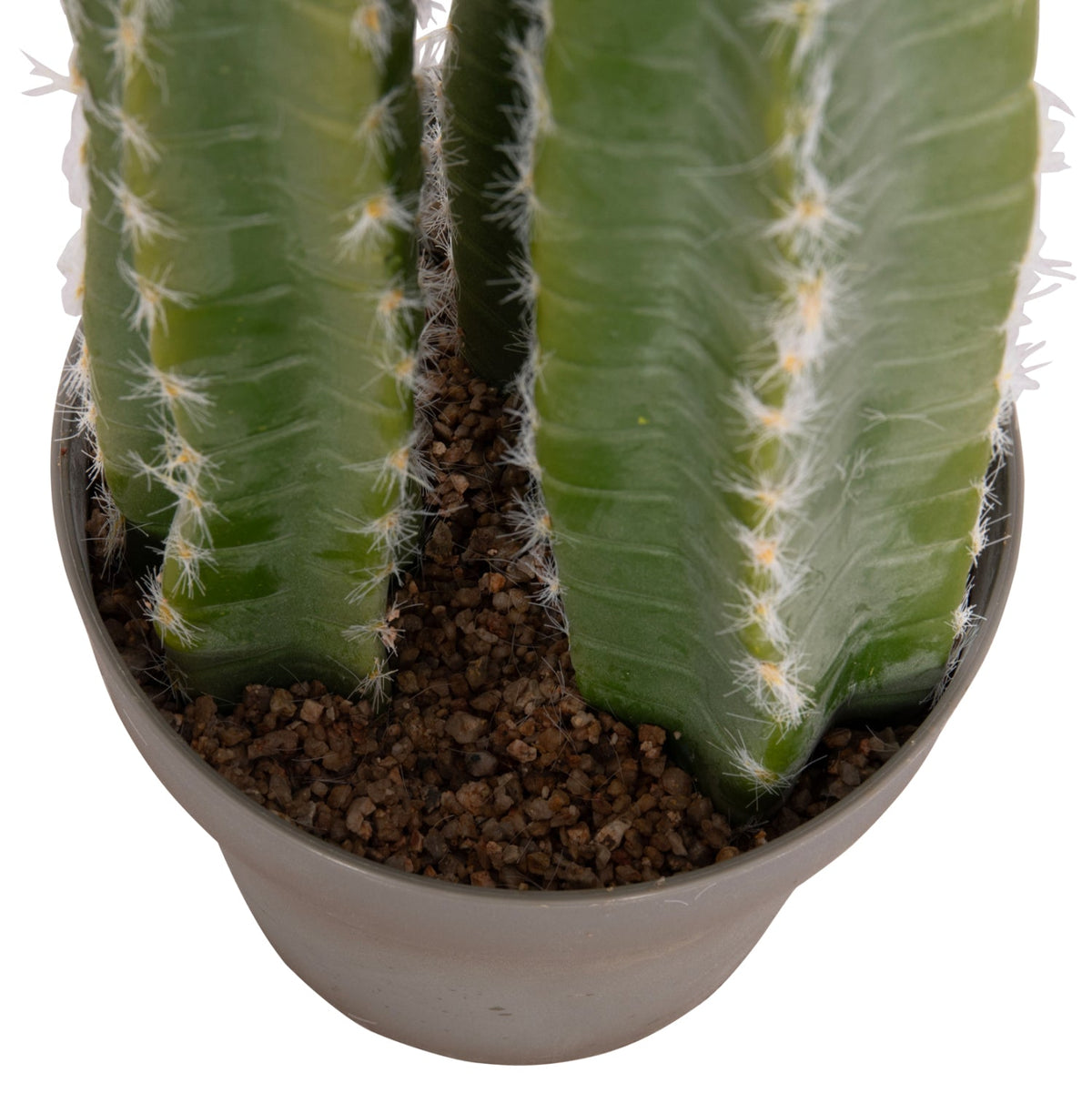 Cactus artificial VEBER din polietilenă, 3 trunchiuri, în ghiveci, Φ19,5 x 141 cm