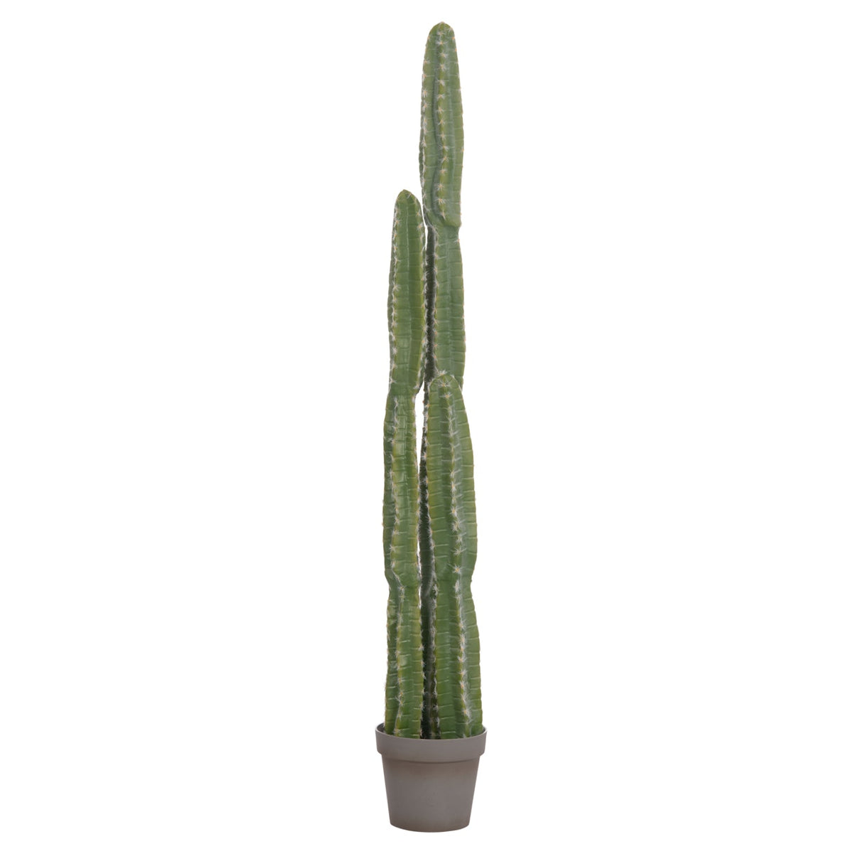 Cactus artificial VEBER din polietilenă, 3 trunchiuri, în ghiveci, Φ19,5 x 141 cm