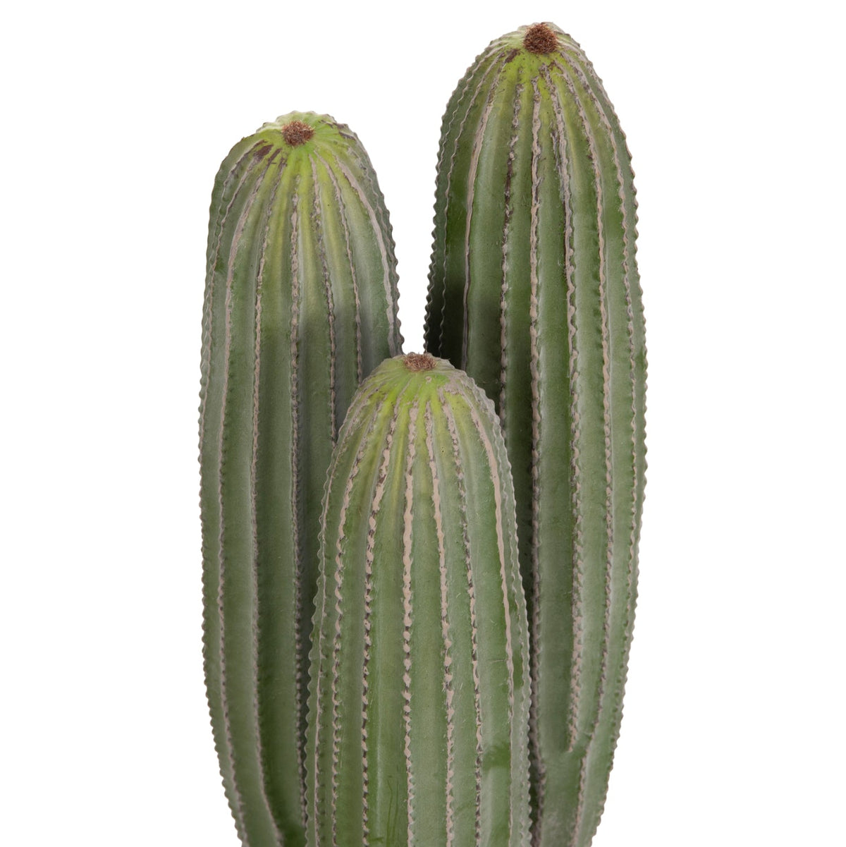 Cactus artificial LELO din polietilenă, 3 trunchiuri, în ghiveci, 62 cm înălțime
