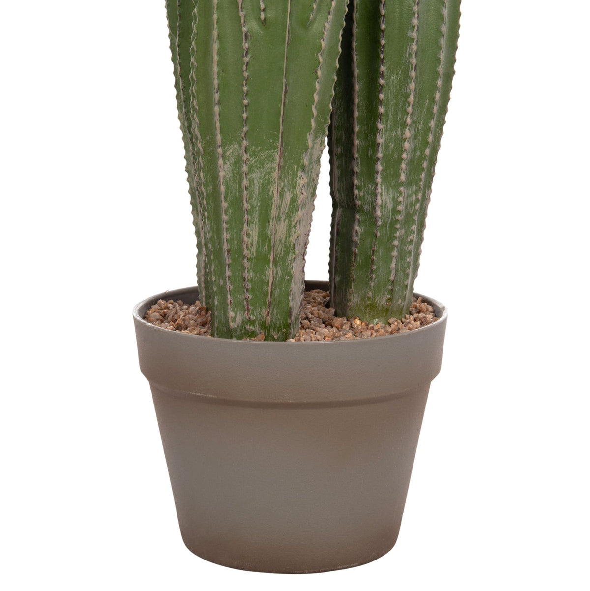 Cactus artificial MARVIN din polietilenă, în ghiveci din polipropilenă, înălțime 105 cm