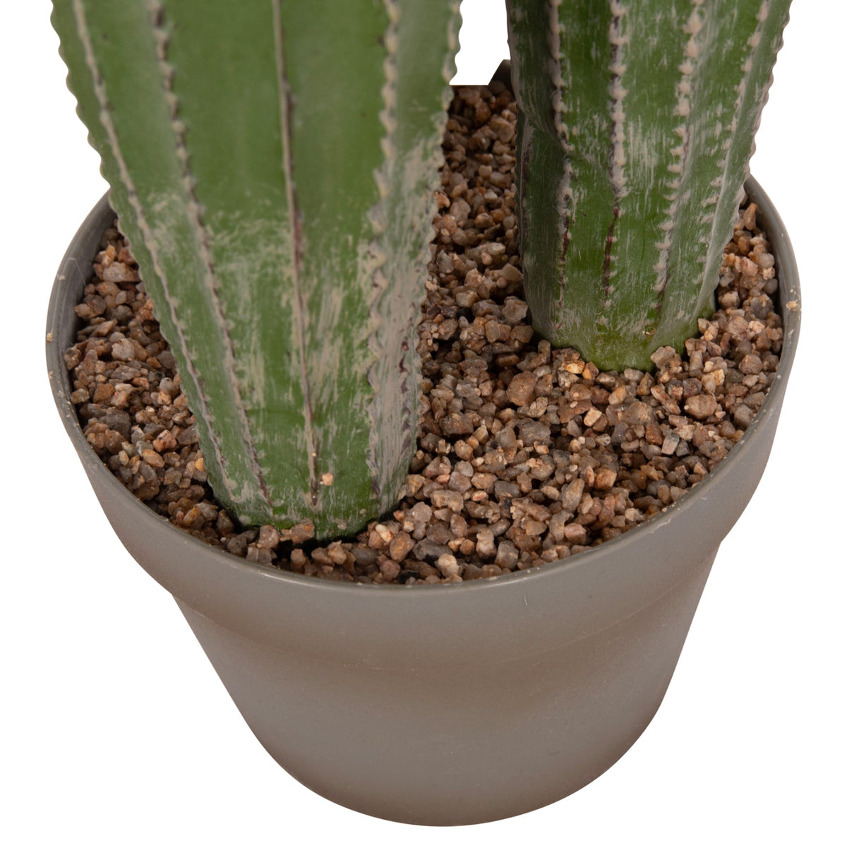 Cactus artificial MARVIN din polietilenă, în ghiveci din polipropilenă, înălțime 105 cm