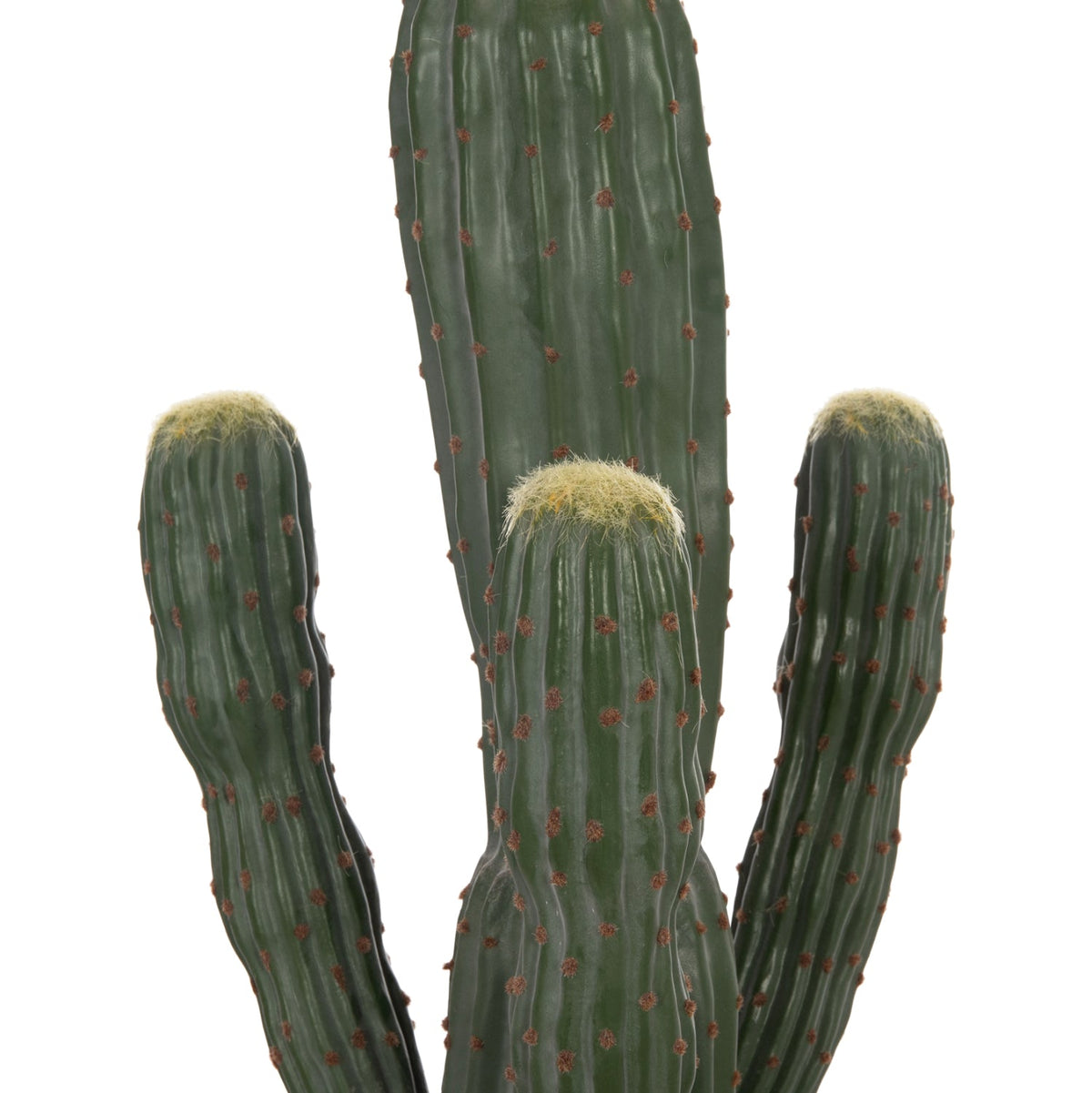 Cactus artificial ROTOR din polietilenă, în ghiveci din polipropilenă, înălțime 113 cm
