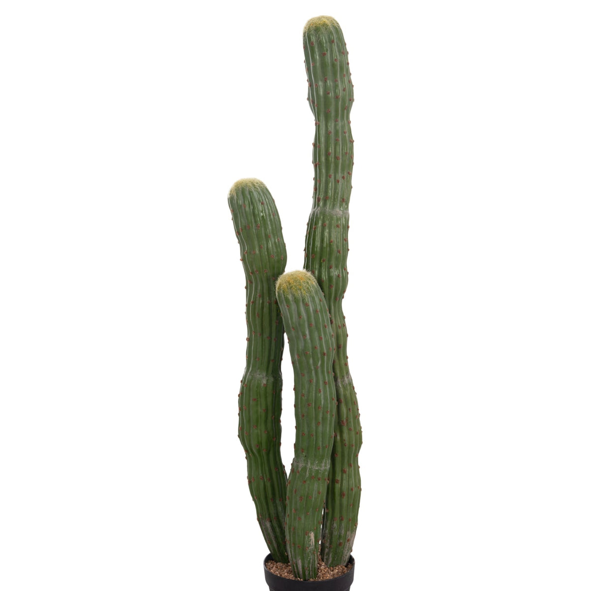 Cactus artificial PIOVRA din polietilenă, în ghiveci din polipropilenă, înălțime 115 cm