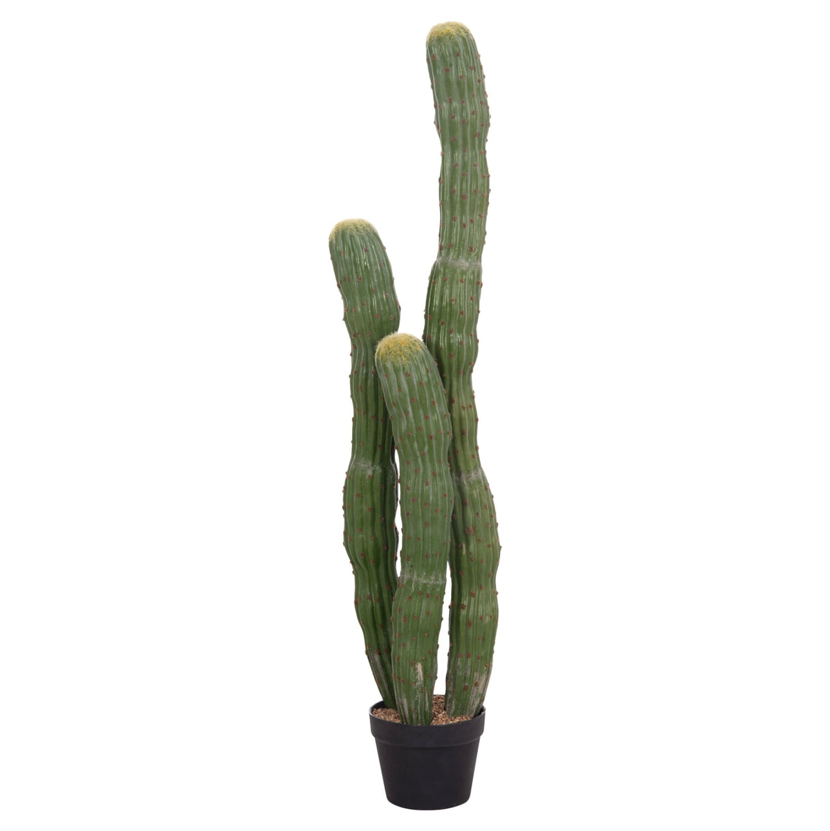 Cactus artificial PIOVRA din polietilenă, în ghiveci din polipropilenă, înălțime 115 cm