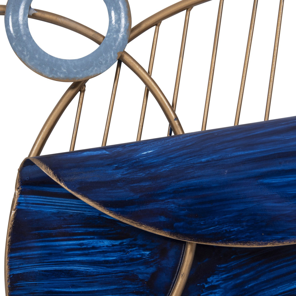 Decorațiune de perete AGERNA din metal, 87 x 54 cm