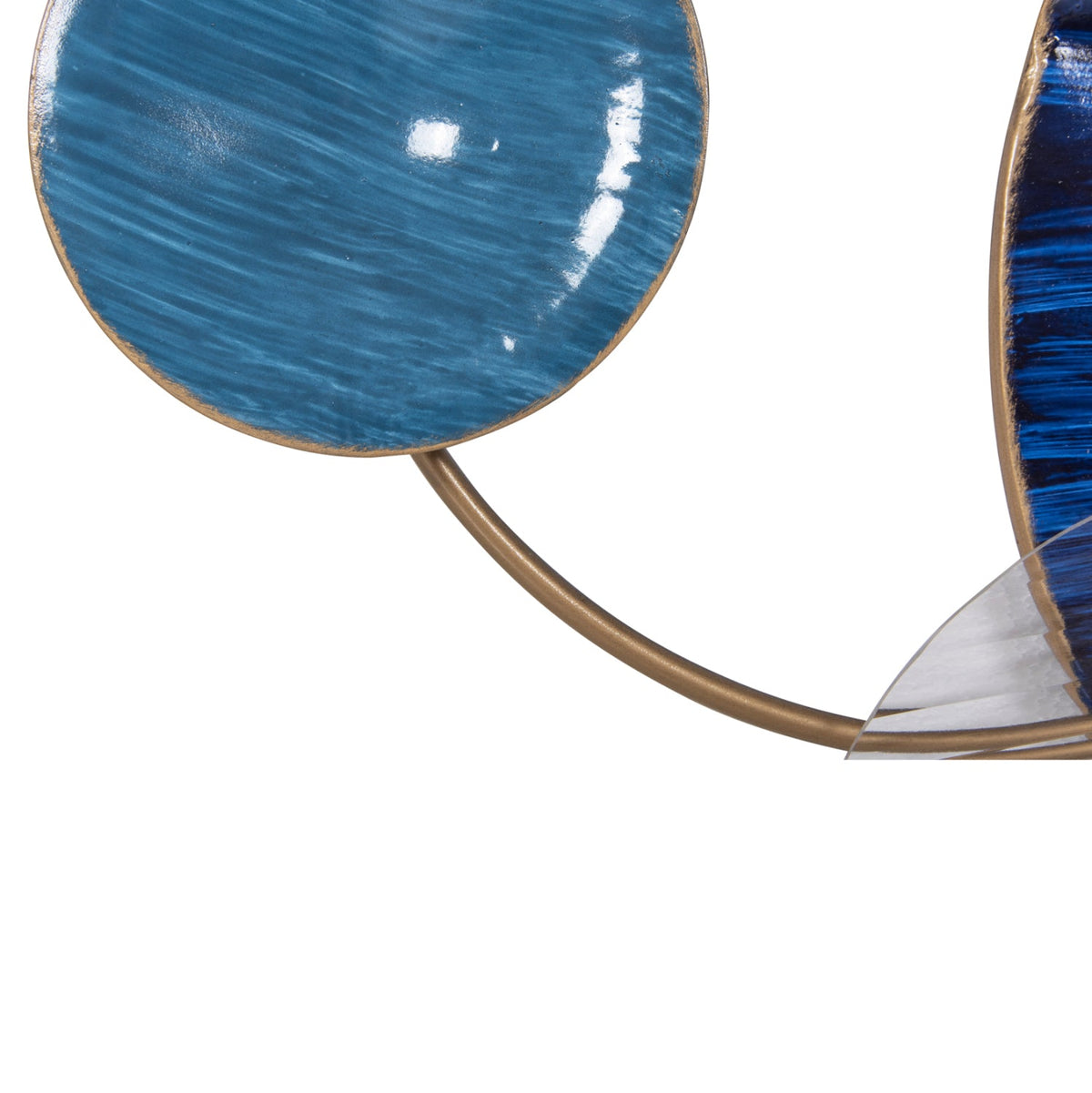Decorațiune de perete AGERNA din metal, 87 x 54 cm