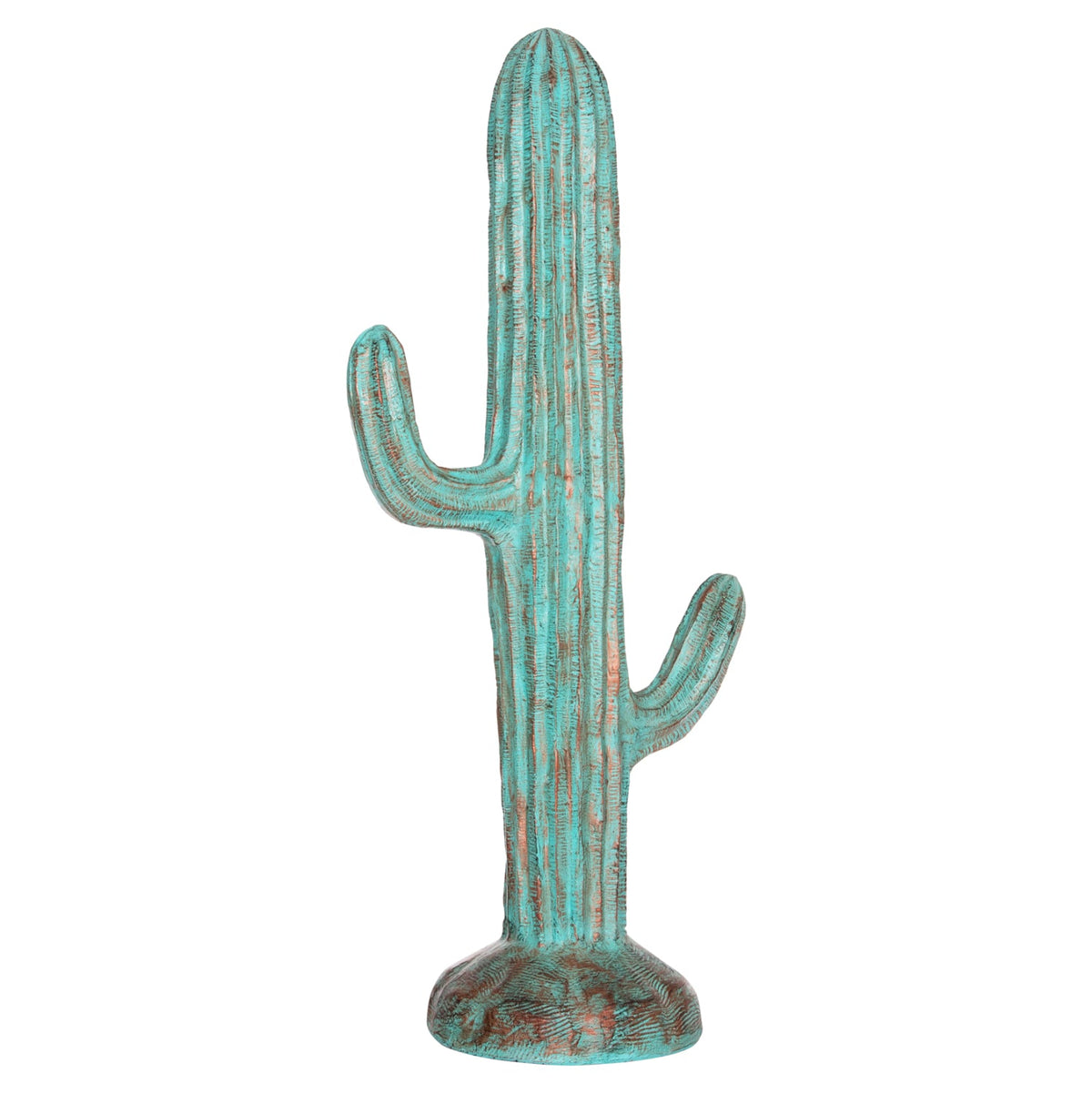 Cactus decorativ de podea DIAKONOS din ipsos cu fibră de sticlă, 63 x 37 x 150 cm