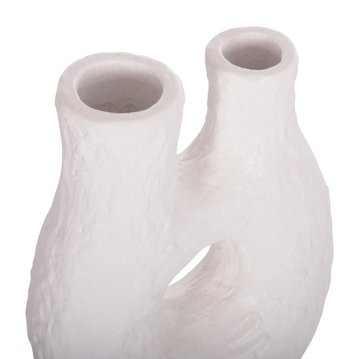 Vază decorativă SIVORN din teracotă cu ratan natural, 27 x 13,5 x 37 cm