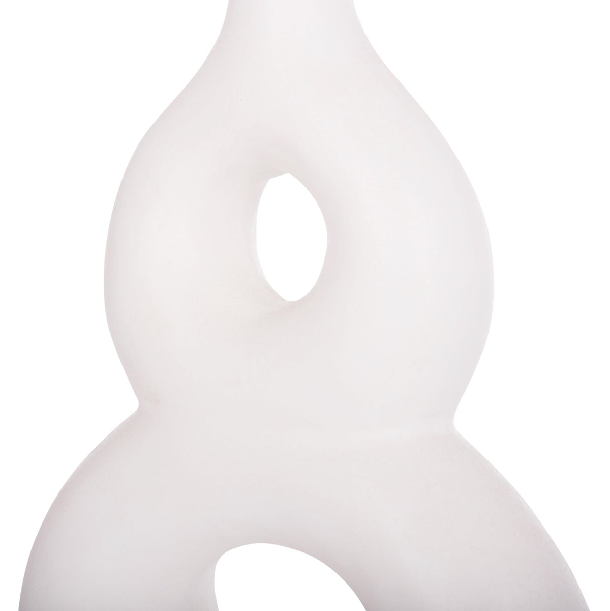 Vază decorativă RANIVA din teracotă, lucrată manual, 21 x 7,5 x 31 cm