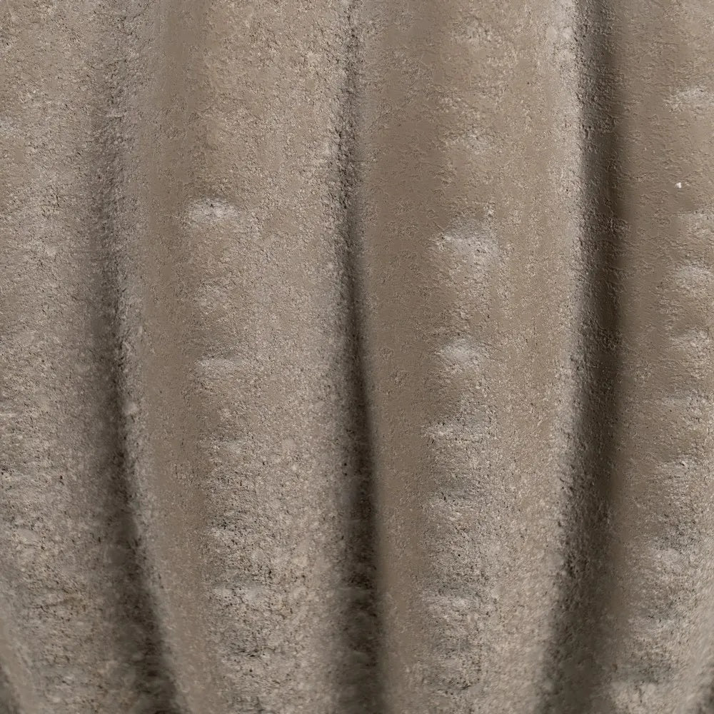 Vază HOLD DECO din ceramică gri, 34 x 34 x 33 cm