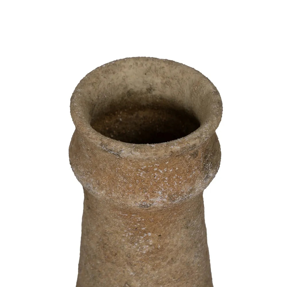 Vază ceramică JARONA bej, 12,6 x 12,6 x 42 cm