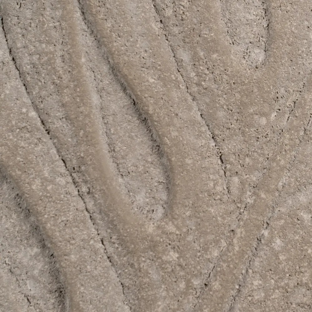 Vază ceramică gri IXIA LEGNO GREY, 31 x 30 cm