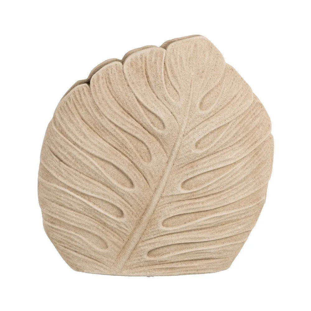 Vază ceramică LEGNO, culoare cream, dimensiuni 39 x 40 cm