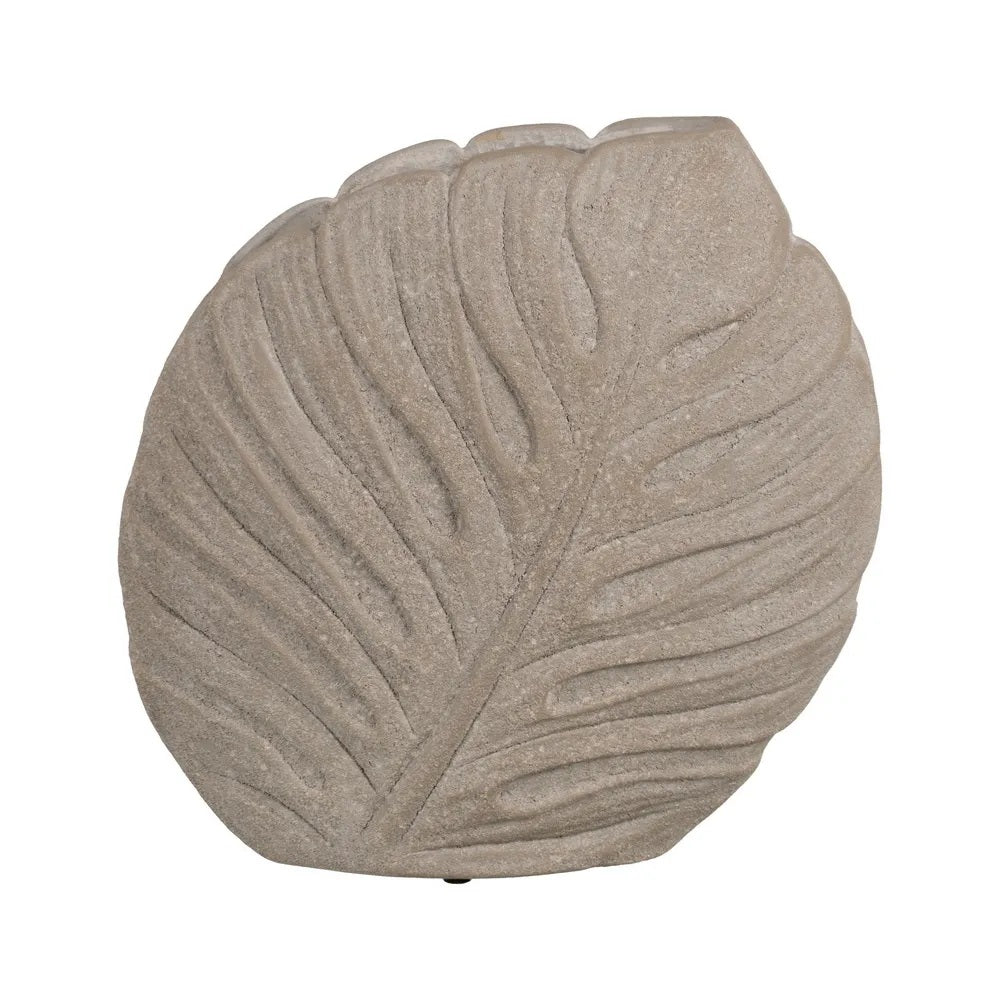 Vază ceramică gri IXIA LEGNO GREY, 31 x 30 cm