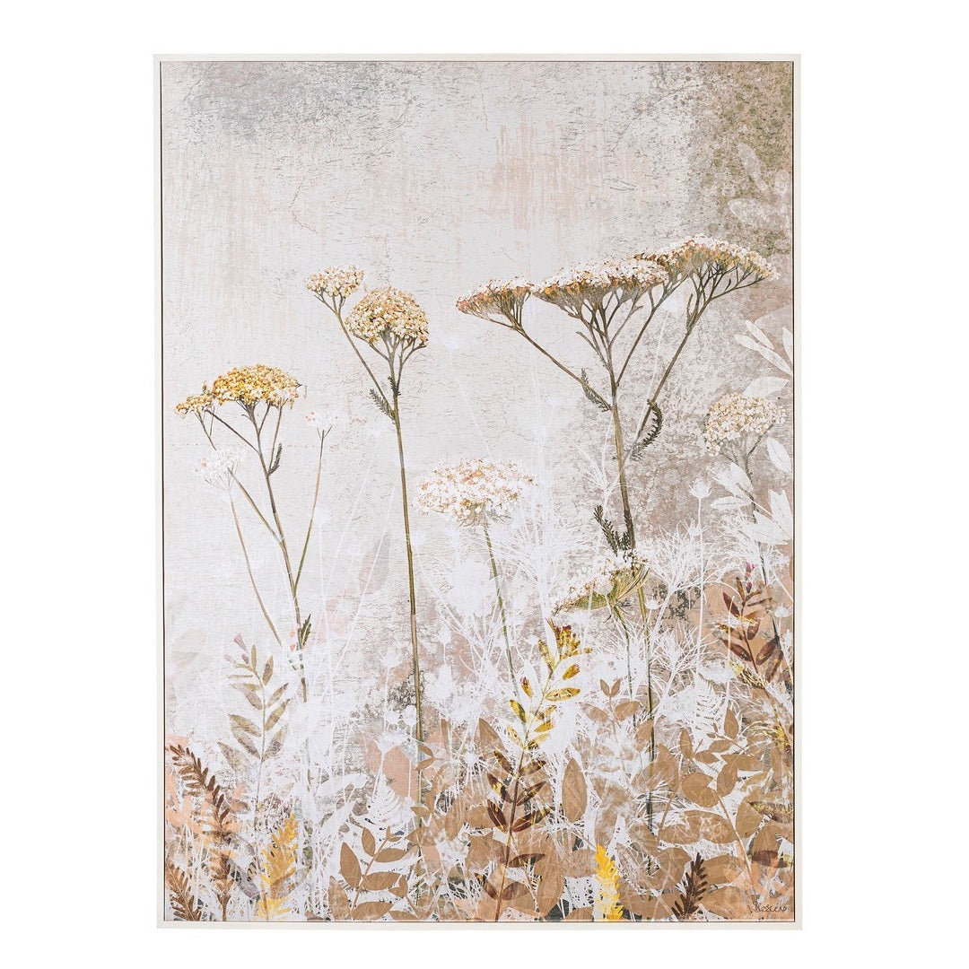 Tablou GALLERY 141 pe pânză pictată manual, cu structură din lemn de pin, 90 x 120 cm