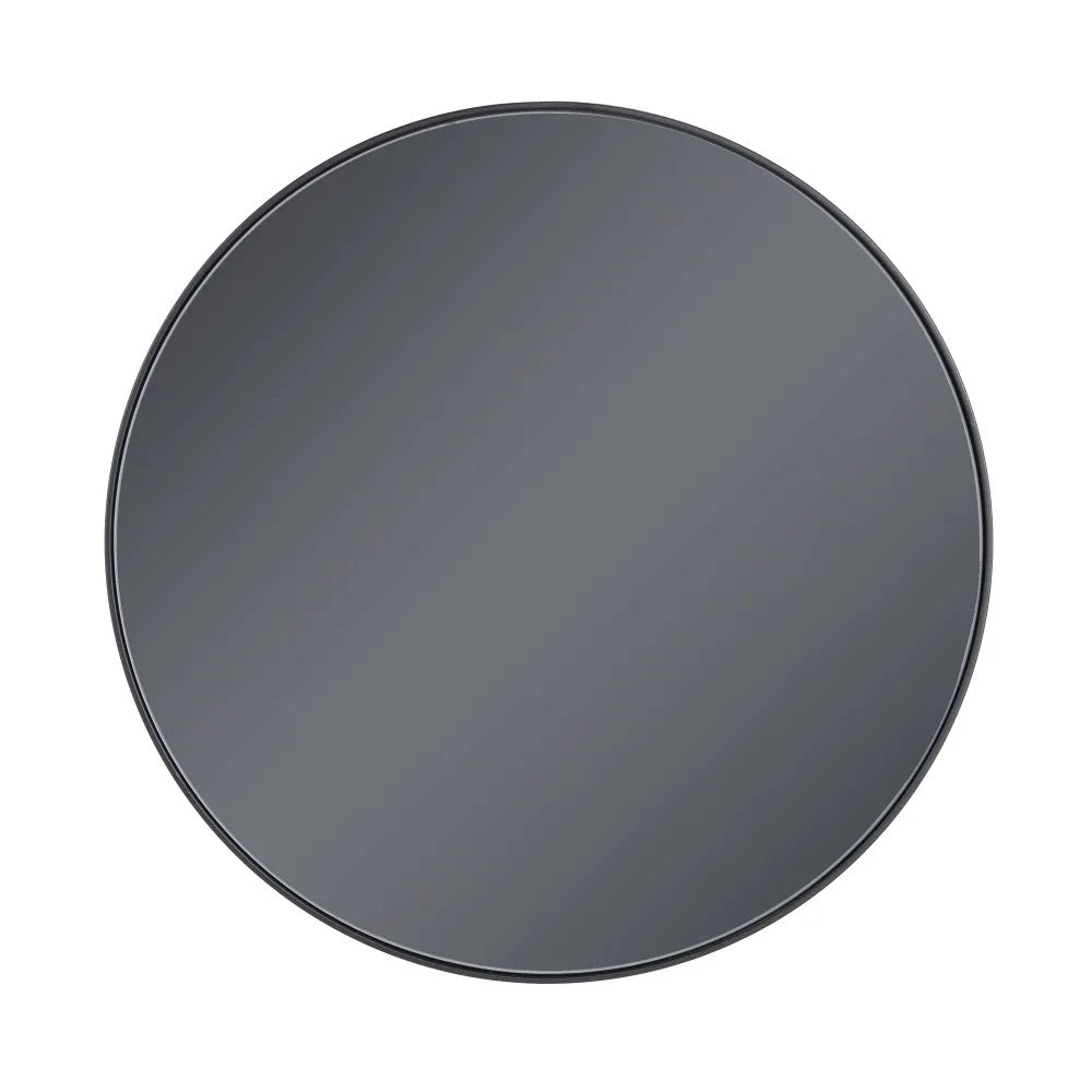 Oglindă LUDAKA GREY din metal și sticlă, diametru 40, 50 sau 60 cm