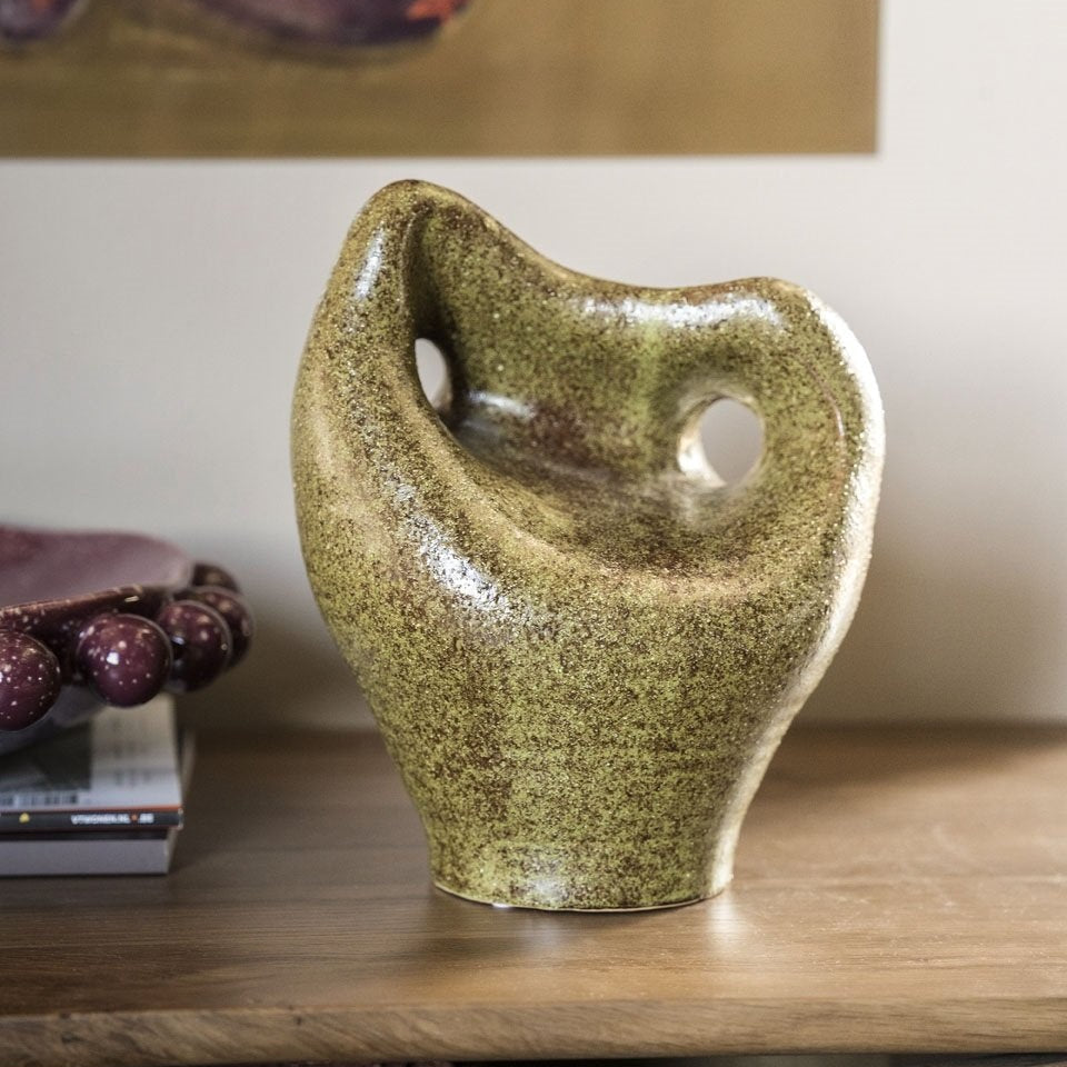 Decorațiune din ceramică MANDI, BY-BOO, 23 x 19 x 26,5 cm