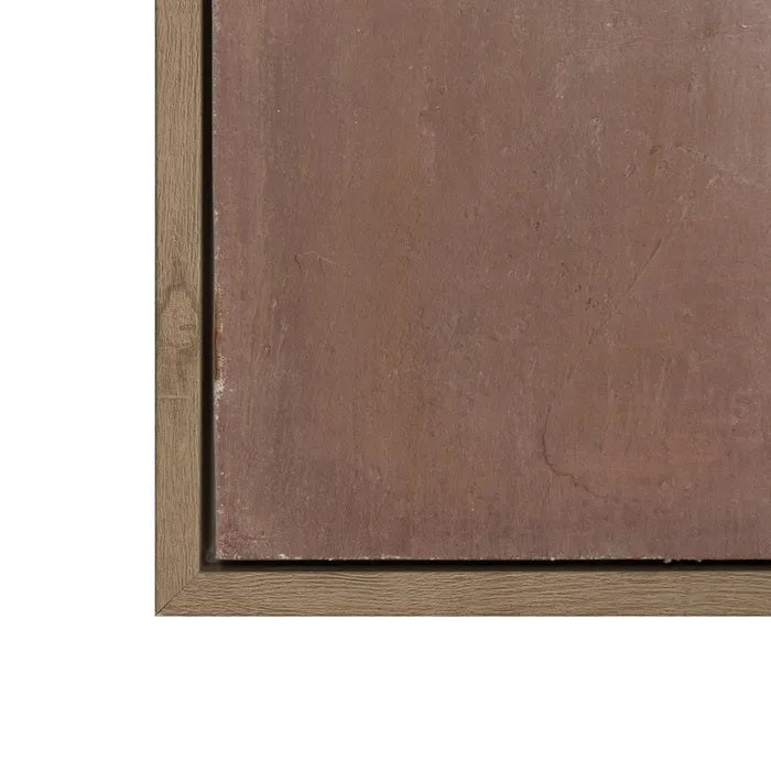 Tablou MATES ABSTRACT pictat de mână, polistiren și pânză, 150 x 50 cm
