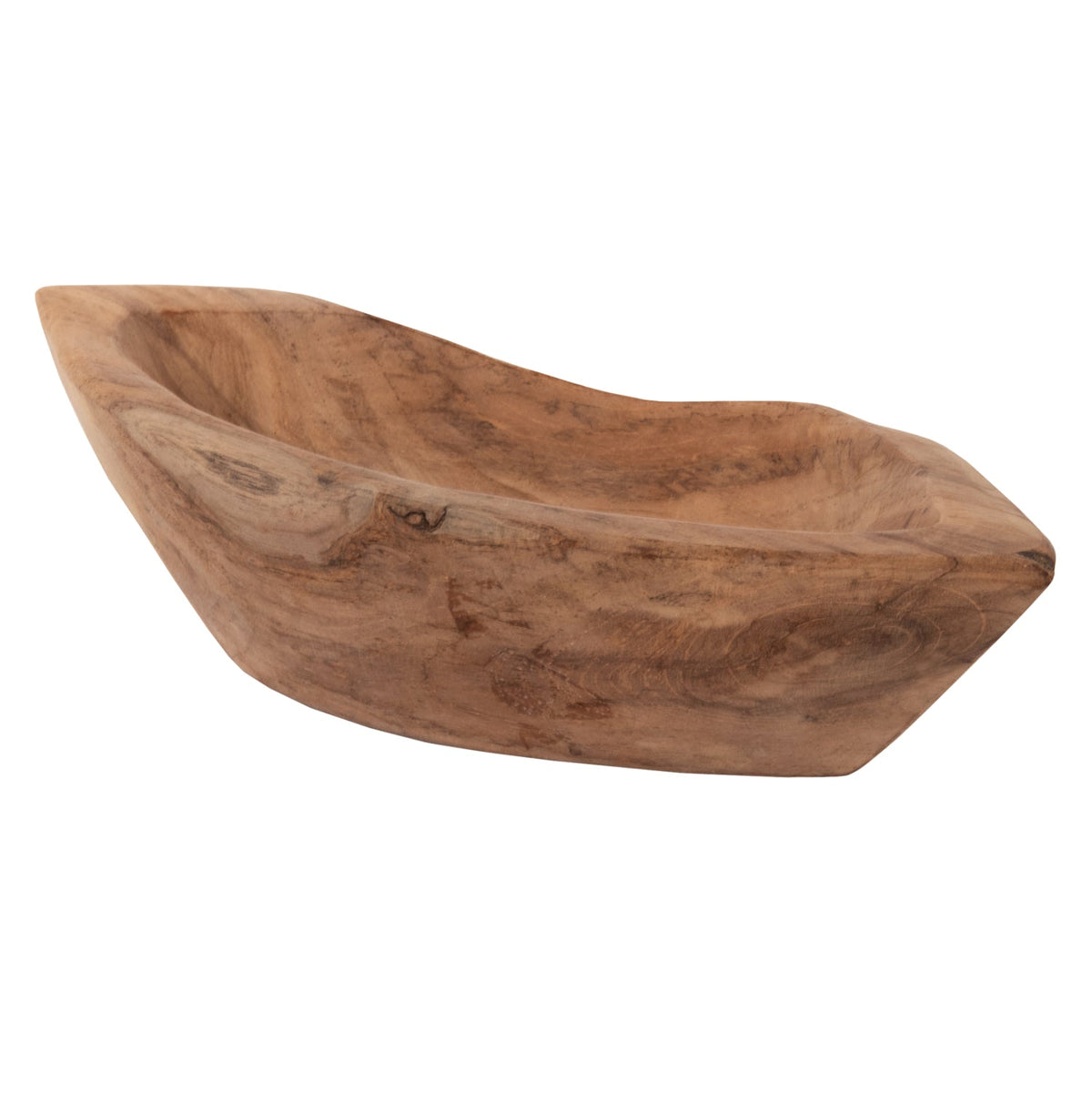 Bol MINIS TEAK din lemn de tec, culoare naturală, 30 x 6 x 13 cm