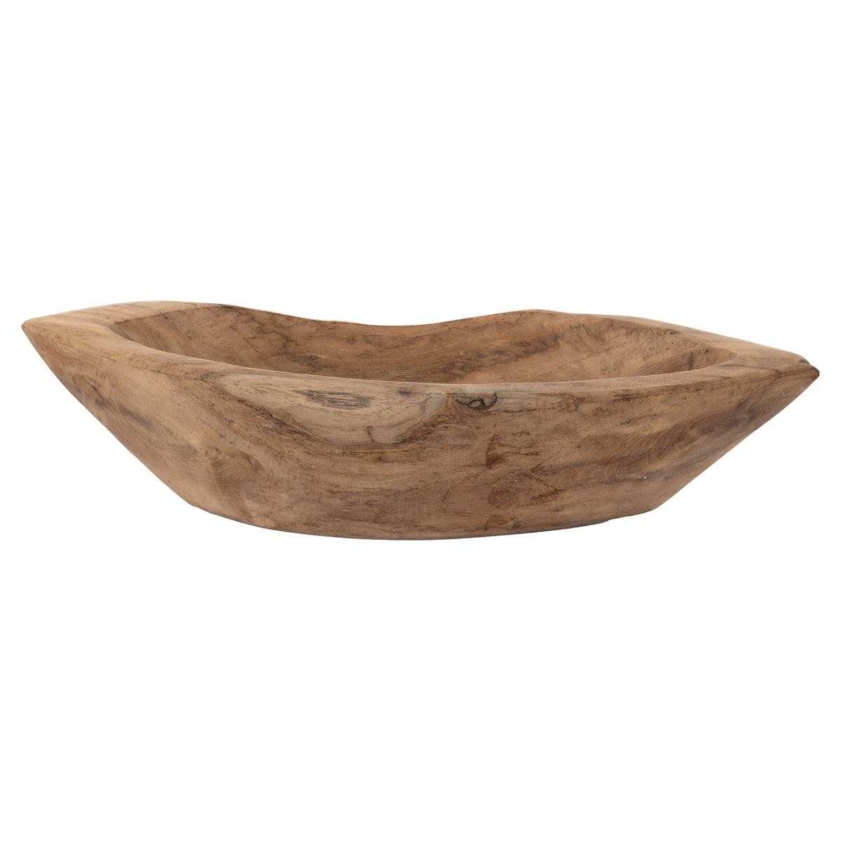 Bol MINIS TEAK din lemn de tec, culoare naturală, 30 x 6 x 13 cm