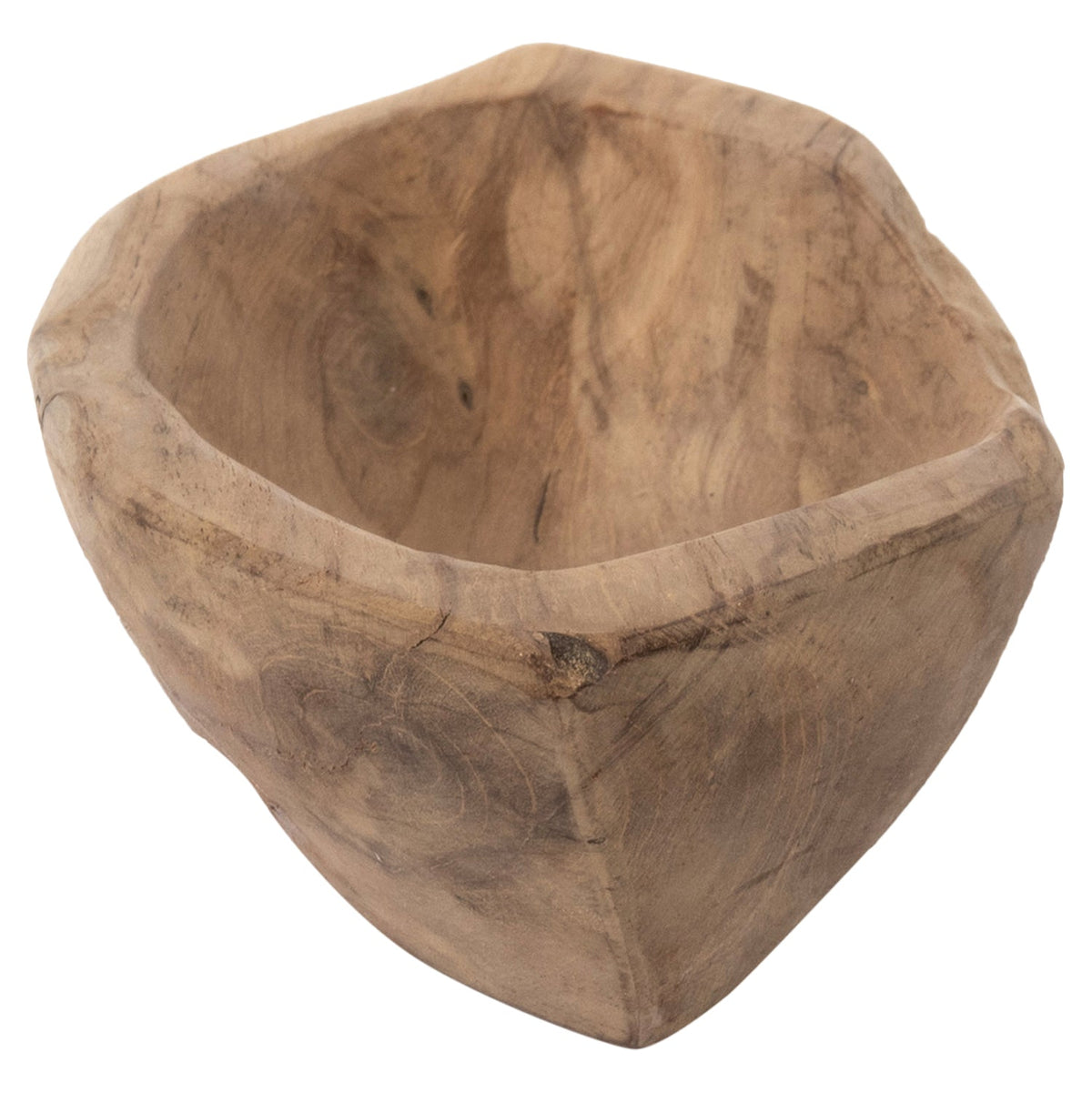 Bol MINIS TEAK din lemn de tec, culoare naturală, 30 x 6 x 13 cm
