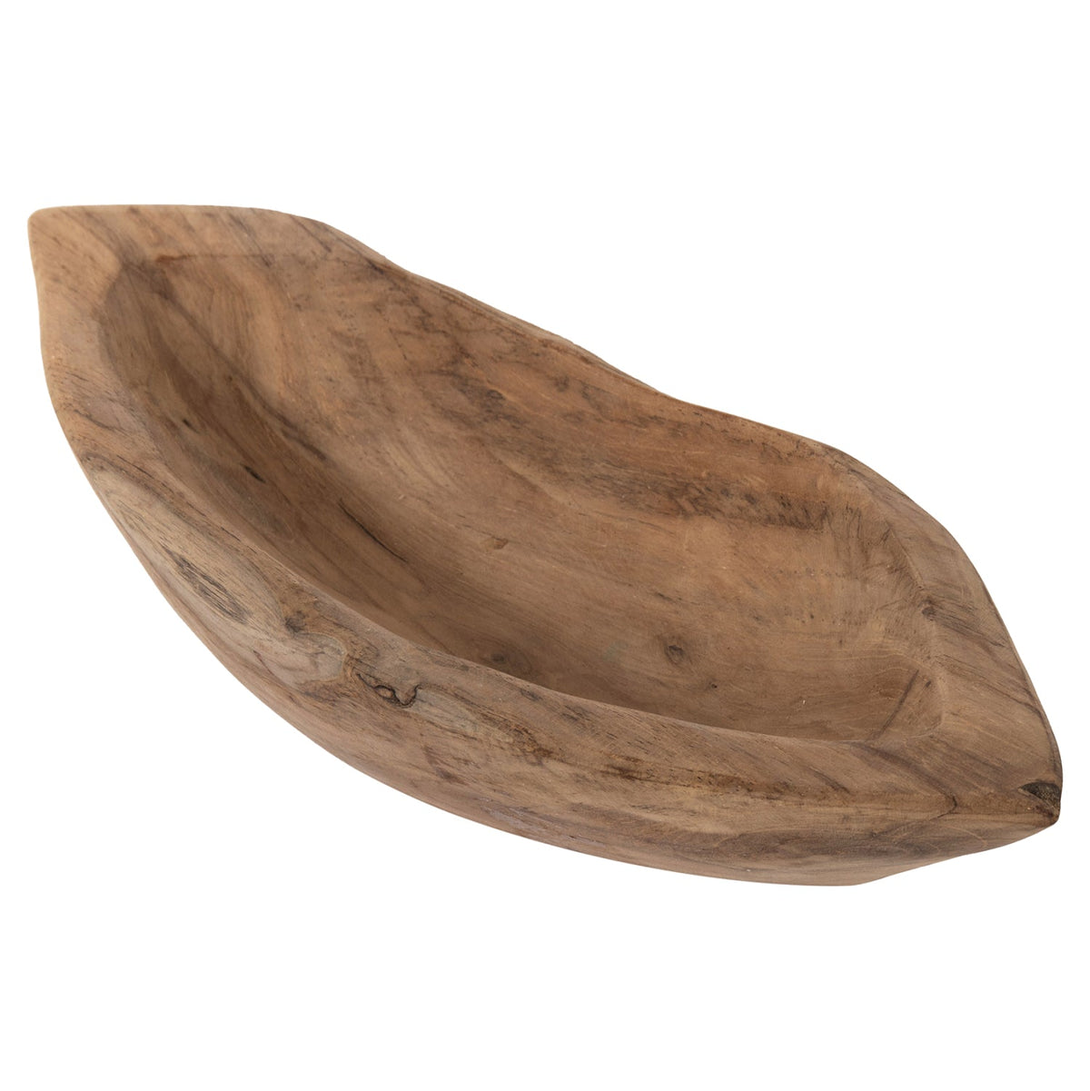 Bol MINIS TEAK din lemn de tec, culoare naturală, 30 x 6 x 13 cm