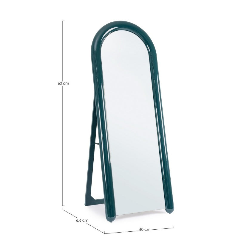 Oglindă de podea OTILIA din MDF și sticlă, 60 x 160 cm
