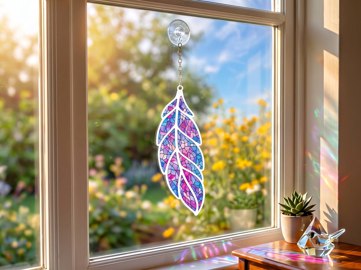 Pană Boemă Mozaic - Decorațiuni Ferestre & Sun Catchers
