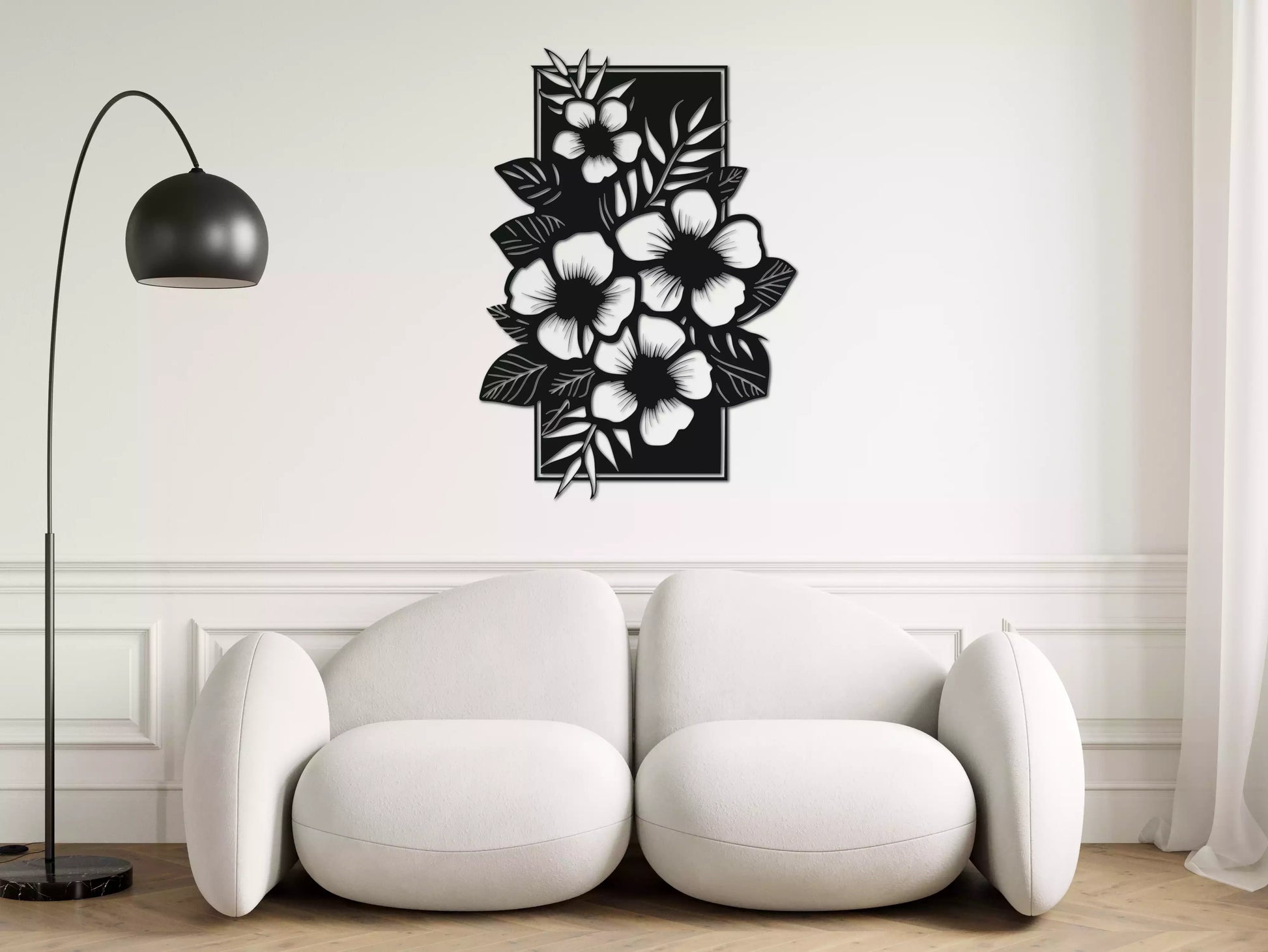 shopify_negru.webp Buchet Camelii - Decorațiune Perete Fibre Lemn
