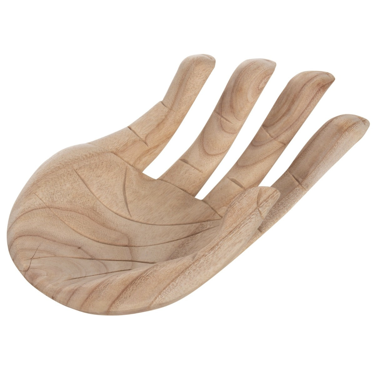 Decorațiune TELSAI RIGHT HAND din lemn de Albasia, 30 x 20 x 10 cm