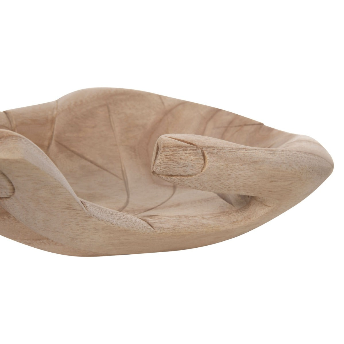 Obiect decorativ TELSAI LEFT HAND din lemn de Albasia, 30 x 20 x 10 cm