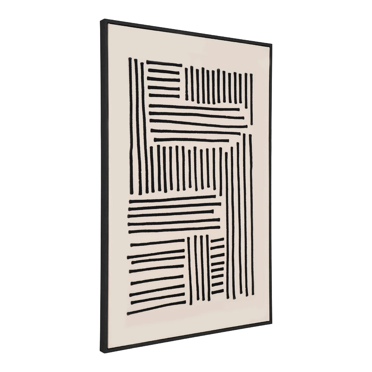 Tablou VALETA imprimat pe pânză, bumbac și MDF, 100 x 140 cm