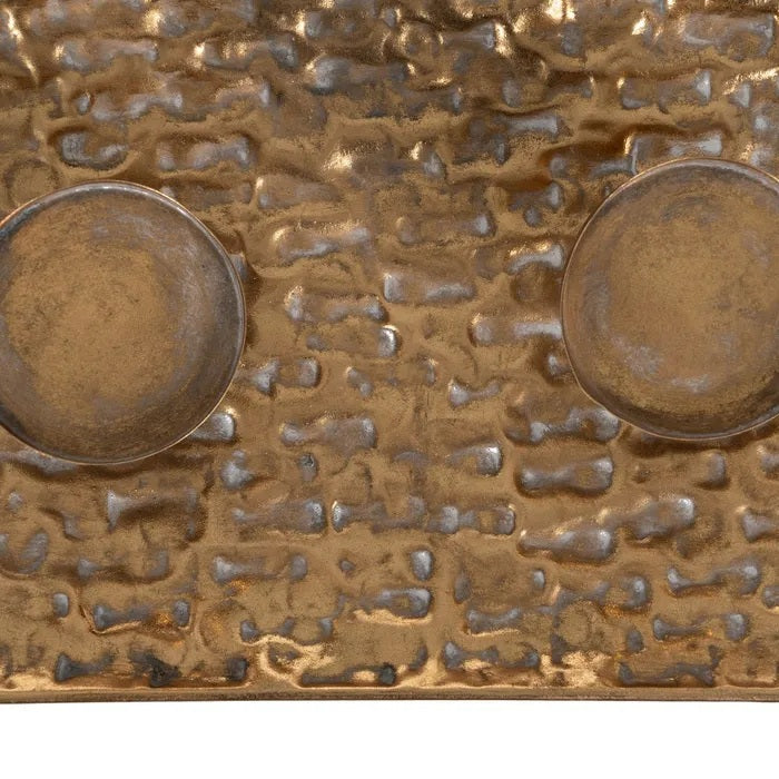 Suport de lumânare ZESTE din fier, 65 x 23,5 x 10,5 cm